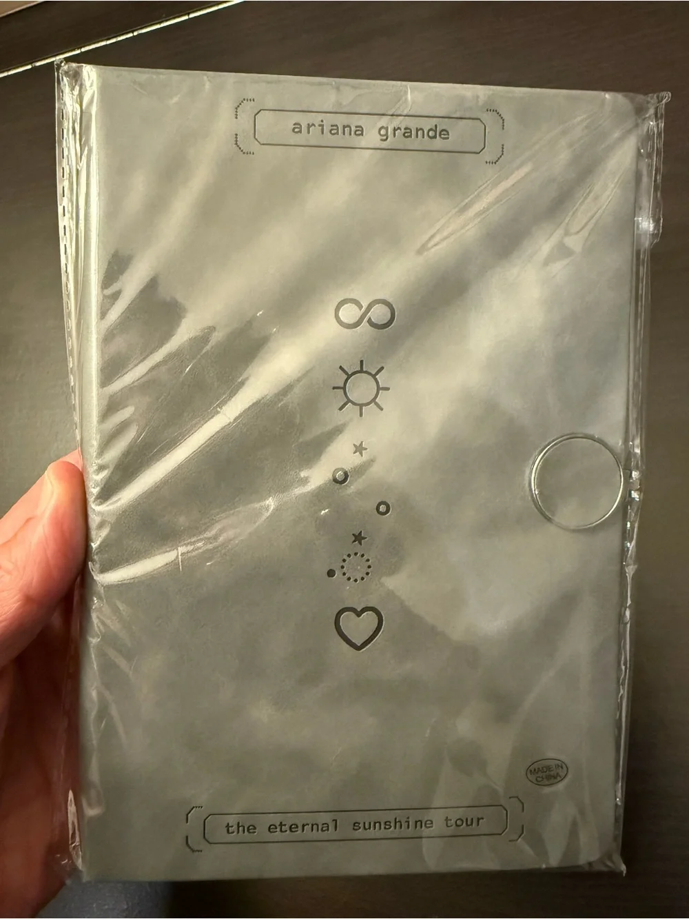 Ariana Grande Eternal Sunshine Tour VIP Notebook Journal